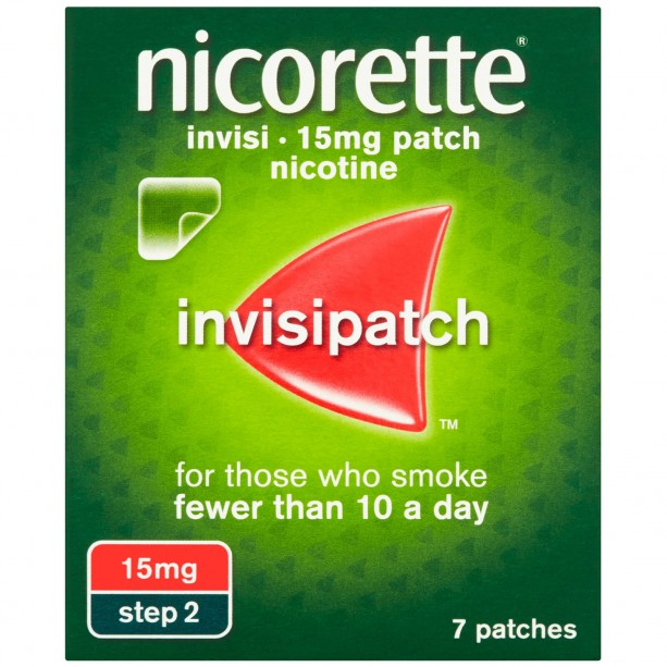 Nicorette InvisiPatch Step 2, 15mg (7 Patches)