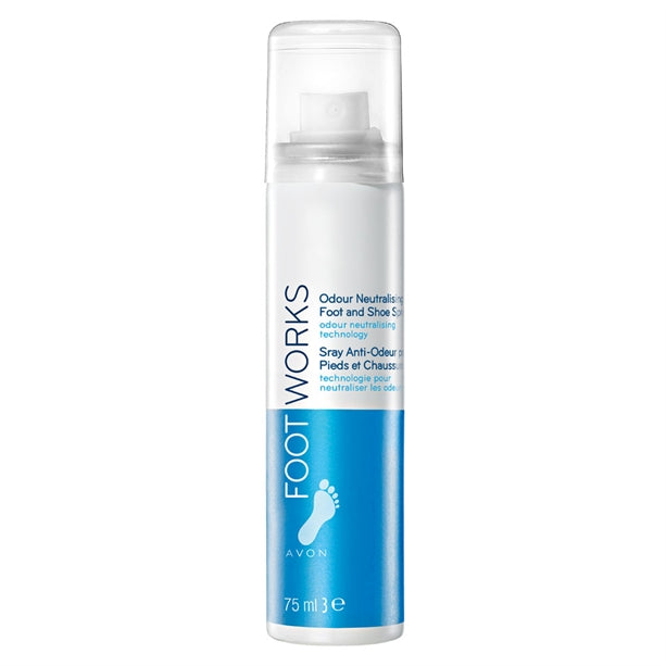 Footworks Odour Neutralising Foot & Shoe Spray 75ml