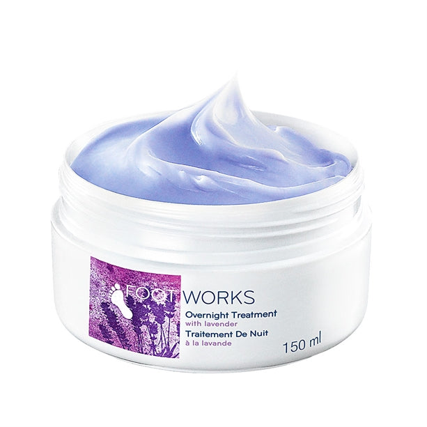 Footworks Overnight Treatment Cream with Lavender 150ml