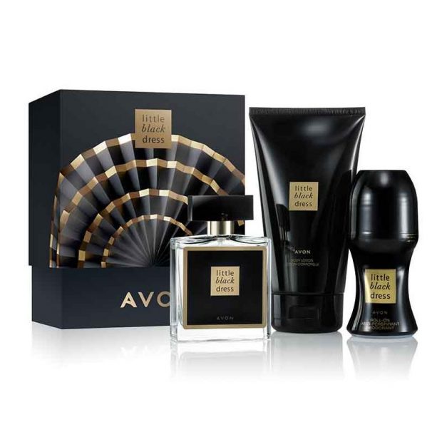 Little Black Dress Gift Set (Set Of 3)