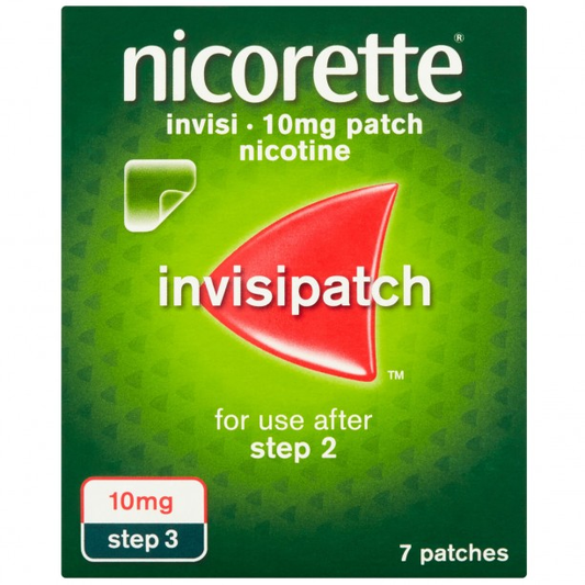 Nicorette InvisiPatch Step 3, 10mg (7 Patches)