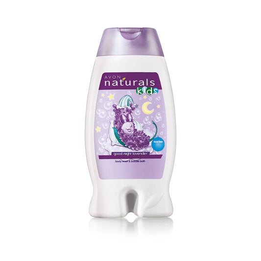 Avon Naturals Kids Good Night Lavender Body Wash & Bubble Bath – 250ml