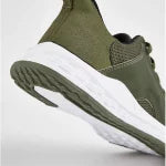 George Khaki Mesh Elastic Lace Trainers – Joggers