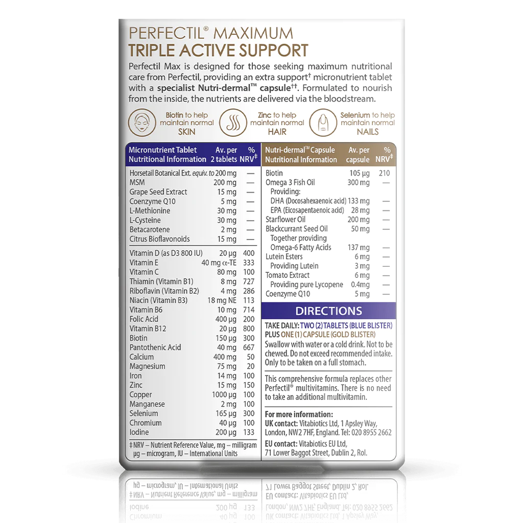 Perfectil Max (84 Tablets/Capsules)