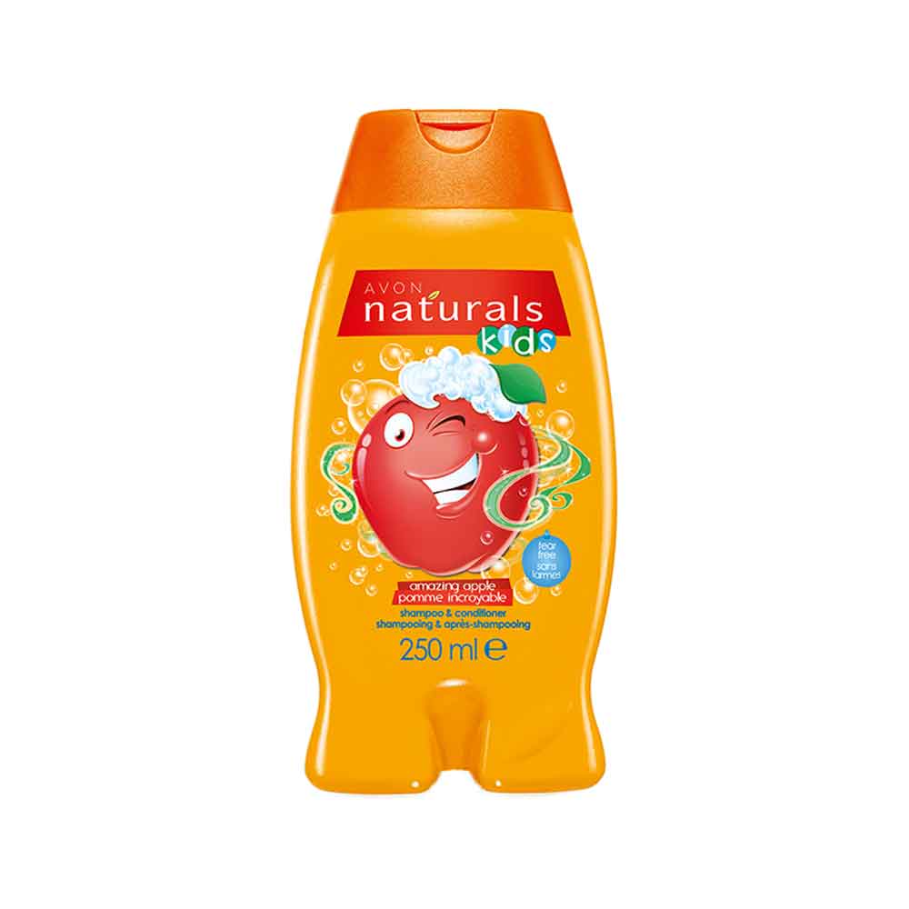 Avon Naturals Kids Amazing Apple Shampoo & Conditioner – 250ml