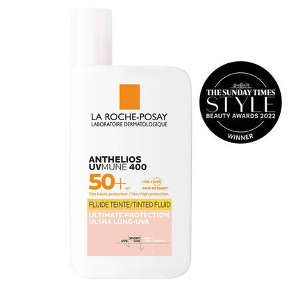 La Roche-Posay ANTHELIOS UVMUNE 400 Invisible Tinted Fluid SPF50+ Sun Cream 50ml