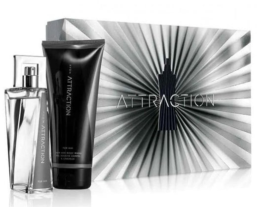 Attraction for Him Aftershave Gift Set (Set of 2)