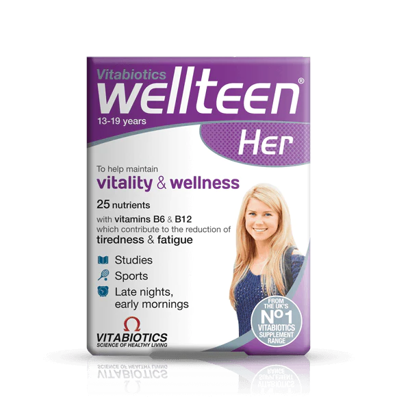 Vitabiotics Wellteen Her Plus (60 Tablets)