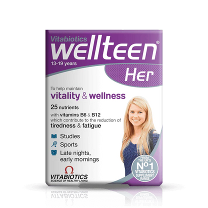 Vitabiotics Wellteen Her Plus (60 Tablets)