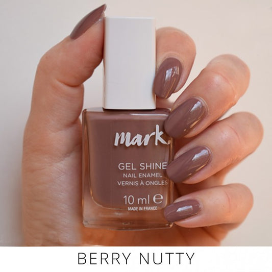 Mark. Gel Shine Nail Enamel – Berry Nutty