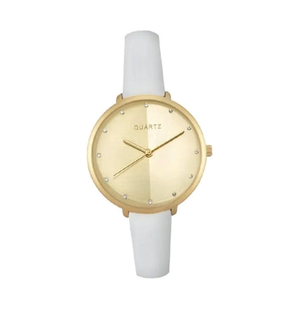 Avon Breena Brushed Dial Watch – Gold Tone
