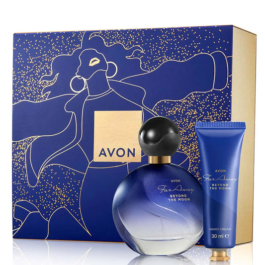 Avon Far Away Perfume Beyond the Moon Gift Set
