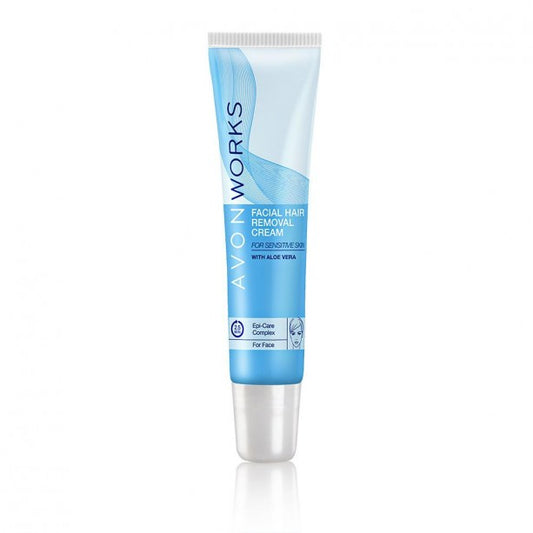 Avon Works Facial Hair Removal Cream 15ml
