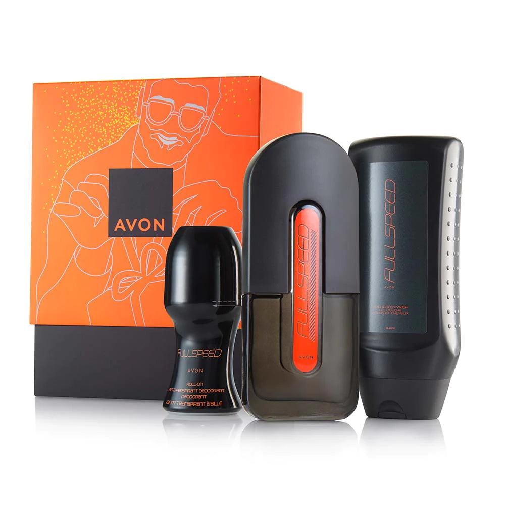 Avon Full Speed Perfume for Him Giftset