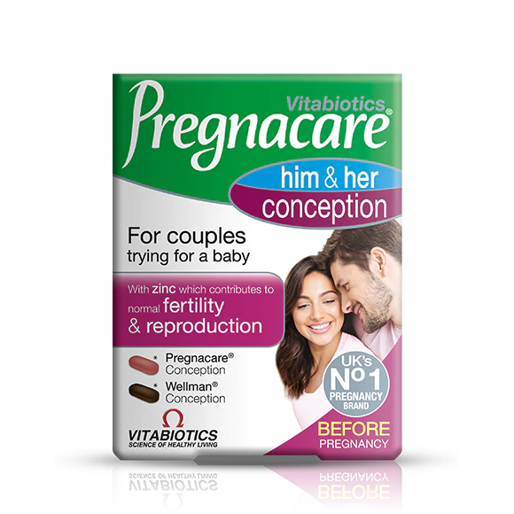 Vitabiotics Pregnacare him & her Conception (60 Tablets)