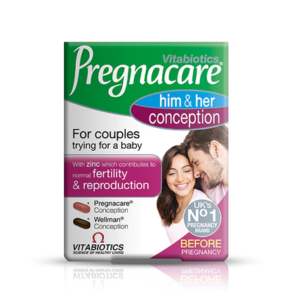 Vitabiotics Pregnacare him & her Conception (60 Tablets)
