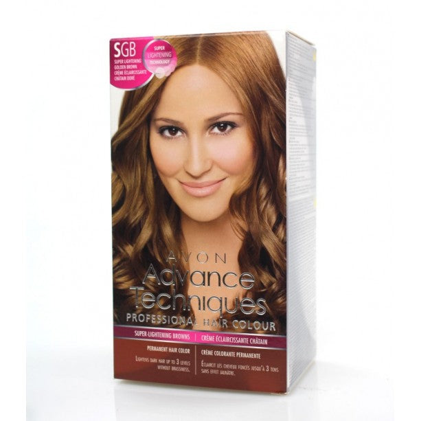 Advance Techniques Professional Hair Colour – Super Lightening Golden Brown