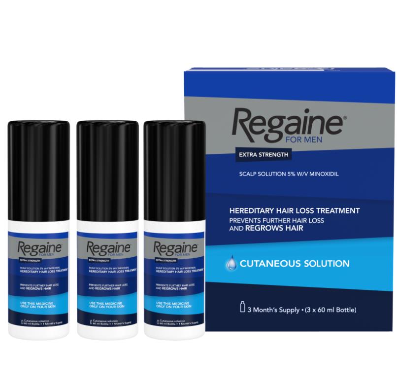 REGAINE® For Men Extra Strength Scalp Solution