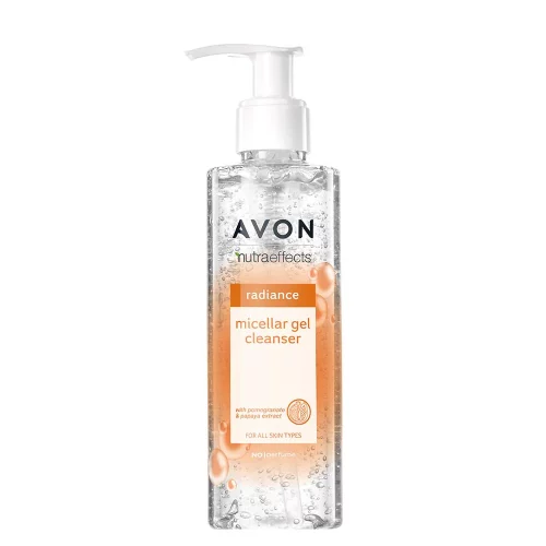 Avon True Nutra Effects Radiance Micellar Gel Cleanser 195ml