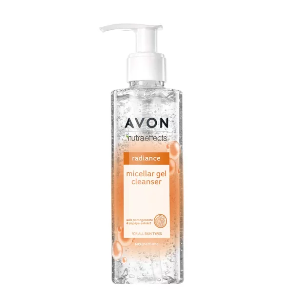 Avon True Nutra Effects Radiance Micellar Gel Cleanser 195ml