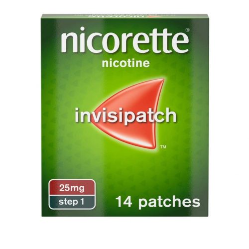Nicorette InvisiPatch Step 1, 25mg (14 Patches)