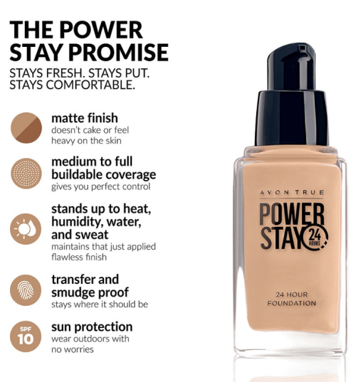 cVTRmV9CytggTBFoD11FbGuqsJBEOaOqnEOHfium Power Stay 24 Hour Longwear Foundation SPF10